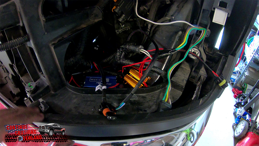 dodge ram resistors installed hid led continue crushing overland
